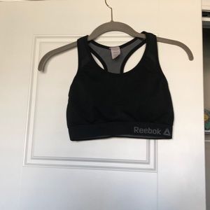 Black Reebok Sports Bra